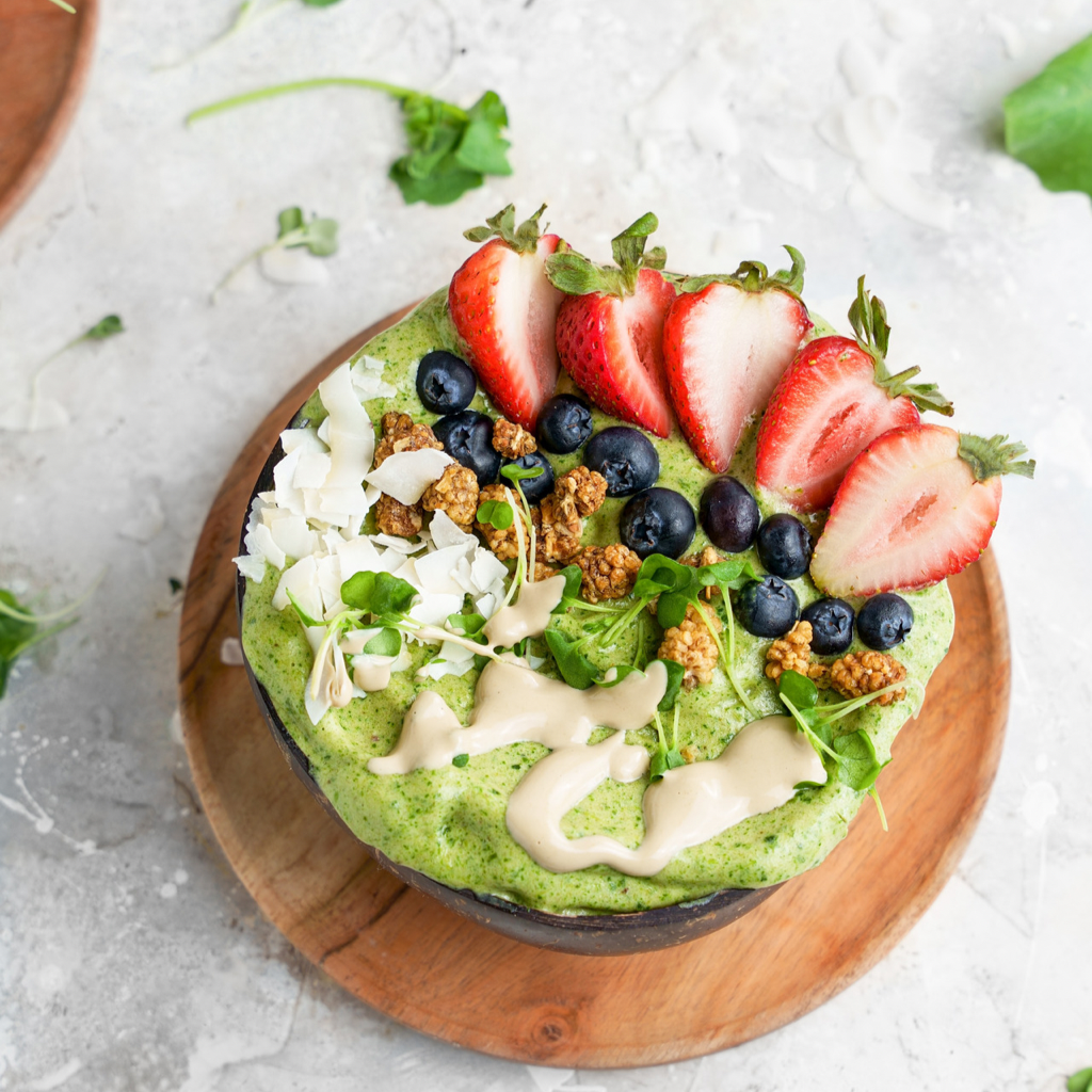 Superfood Green Smoothie Bowl