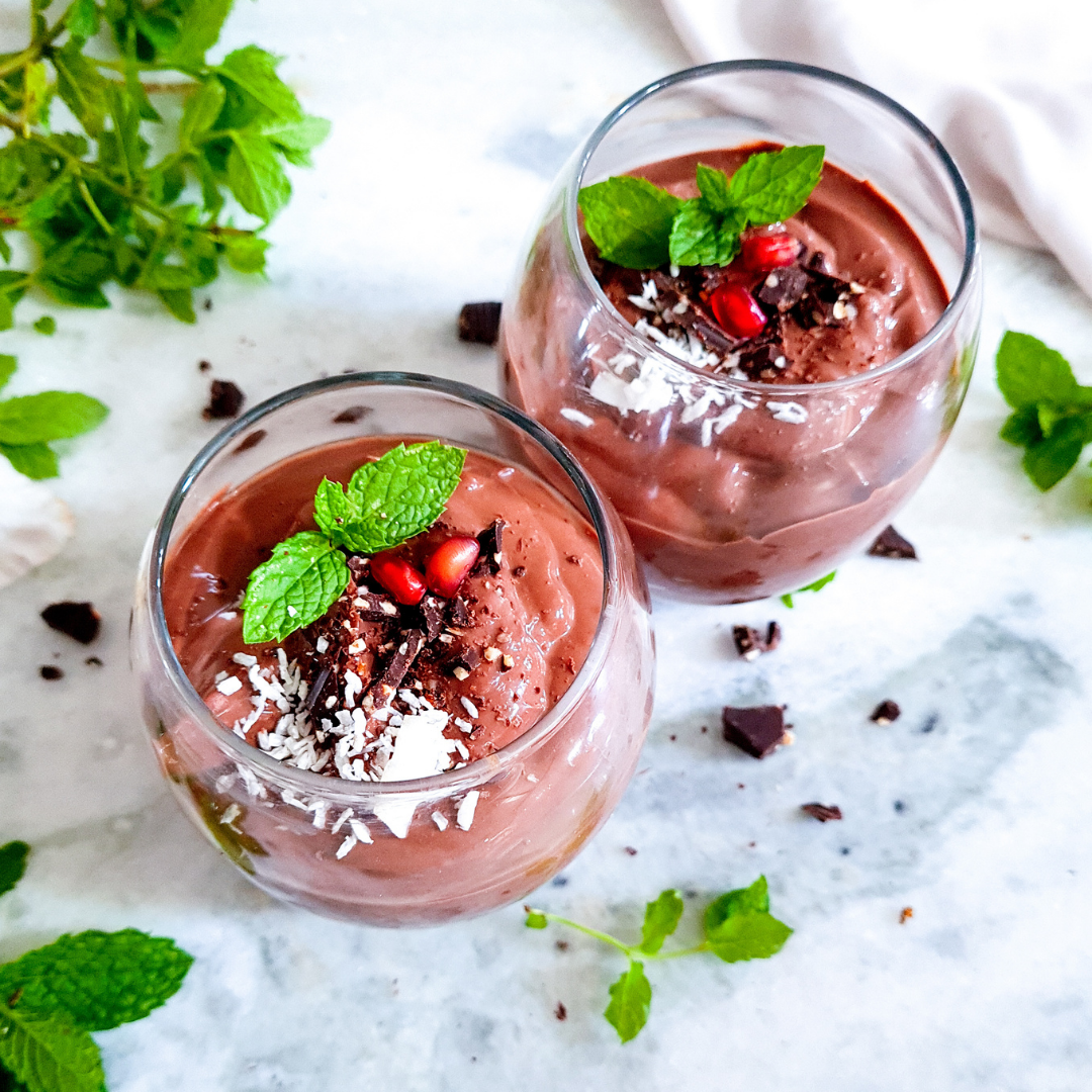 3-Ingredient Raw Chocolate Mousse