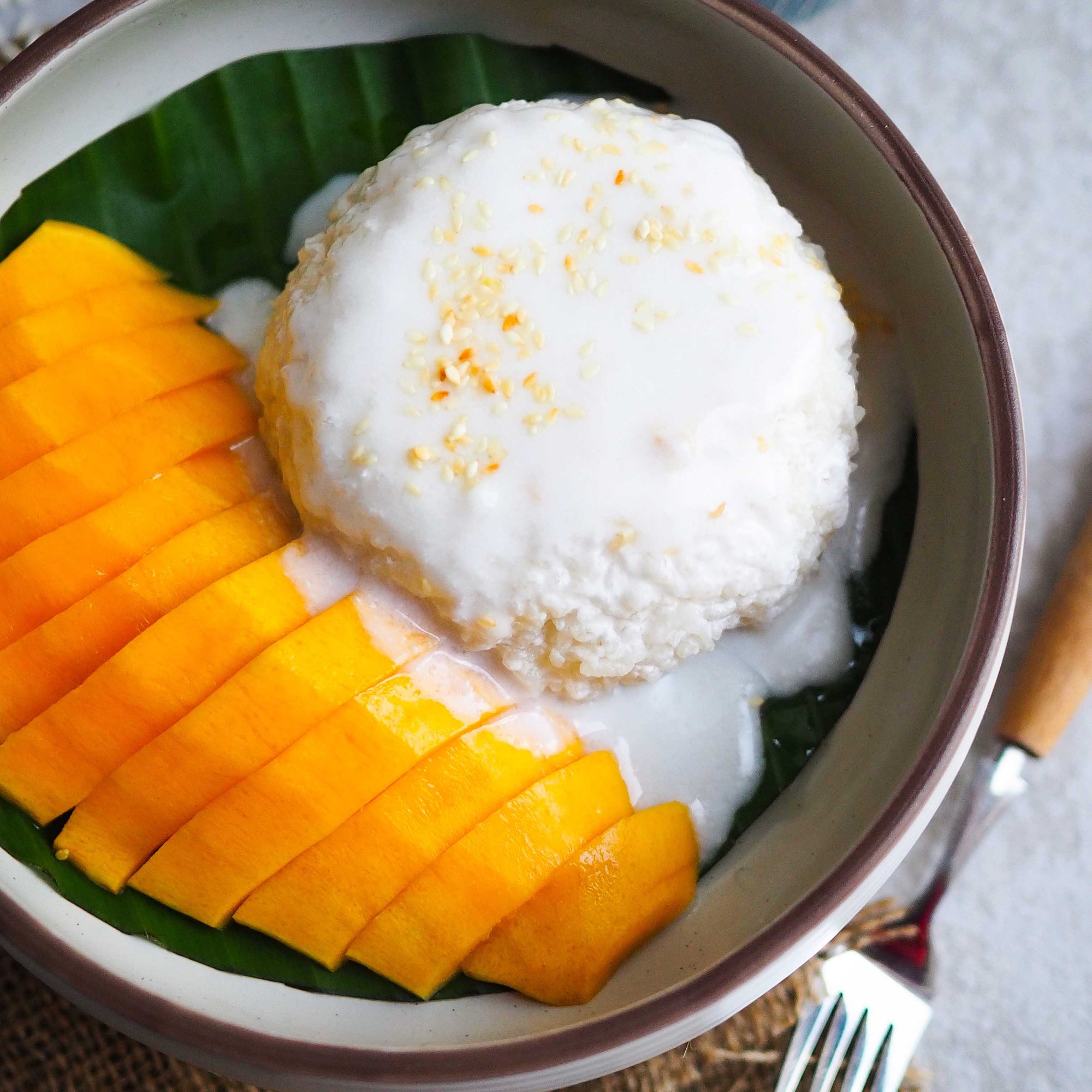 Mango Sticky Rice - Classic Thai Snack